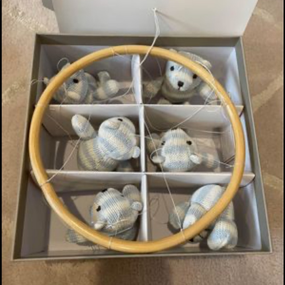 Restoration Hardware Baby and Child Animal Mobile. Brand New in the box.